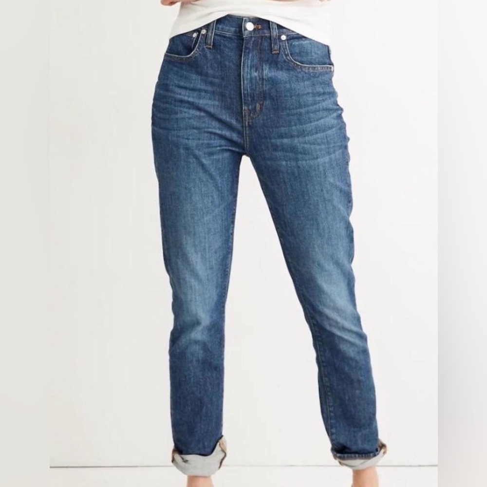 Women's Madewell The Slim Boyjean Jeans Blue Size 26